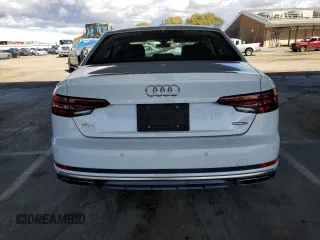2019 Audi A4 Premium Plus with VIN WAUENAF45KN005138, listed as a Copart auction lot 48178835 with 44,744 mi miles and Salvage Title. Bid and sale history available at carsss.com. Image 6.