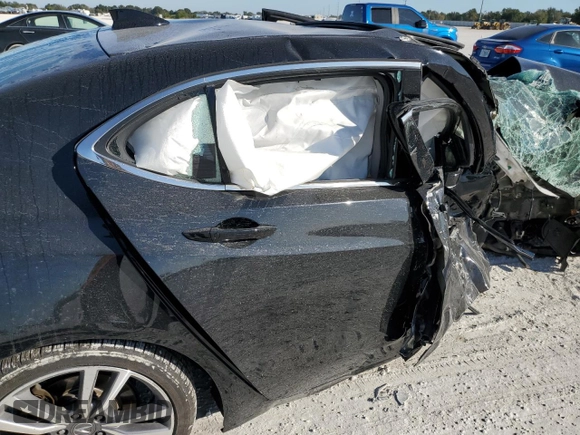 2020 Acura TLX w/Technology Pkg with VIN 19UUB3F48LA001288, listed as a Copart auction lot 74524673 with 0 mi miles and Non Repairable. Bid and sale history available at carsss.com. Image 10.
