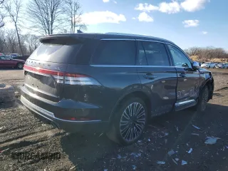 2020 Lincoln Aviator Black Label with VIN 5LM5J9XC7LGL08777, listed as a Copart auction lot 84043844 with 77,962 mi miles and Salvage title. Bid and sale history available at DreamBid. Image 3.