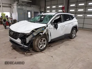 2024 Hyundai Tucson SEL with VIN KM8JB3DE5RU290727, listed as a IAAI auction lot 41722092 with 14,822 mi miles. Bid and sale history available at carsss.com. Image 18.