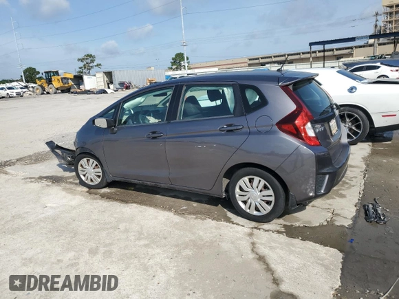 2015 Honda Fit LX с VIN 3HGGK5H59FM757797, выставлен на аукционе Copart как лот 58615175 с пробегом 109 608 миль миль и Списание • Salvage title. История ставок и продаж доступна на DreamBid. Изображение 2.