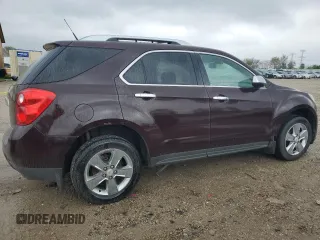 2011 Chevrolet Equinox LTZ with VIN 2CNFLGEC9B6398005, listed as a Copart auction lot 55563895 with 158,376 mi miles and Clean Title. Bid and sale history available at DreamBid. Image 3.