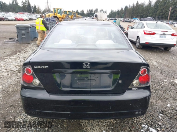 2002 Honda Civic EX with VIN 1HGEM22942L041574, listed as a IAAI auction lot 41504245 with 1 mi miles. Bid and sale history available at carsss.com. Image 16.