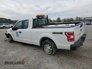 2019 Ford F-150 XL with VIN 1FTFX1E59KFA06511, listed as a Copart auction lot 80884844 with 104,543 mi miles and Salvage title. Bid and sale history available at DreamBid. Image 2.
