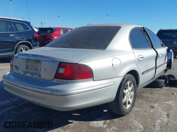 2001 Mercury Sable LS Premium with VIN 1MEFM55S61A615667, listed as a IAAI auction lot 41454683 with 95,548 mi miles and . Bid and sale history available at DreamBid. Image 4.