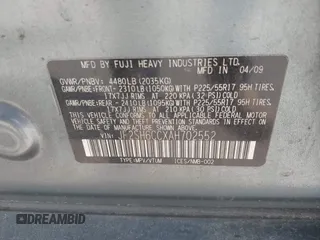 2010 Subaru Forester X Premium с VIN JF2SH6CCXAH702552, выставлен на аукционе IAAI как лот 42419149 с пробегом 210 707 миль миль и . История ставок и продаж доступна на DreamBid. Изображение 9.
