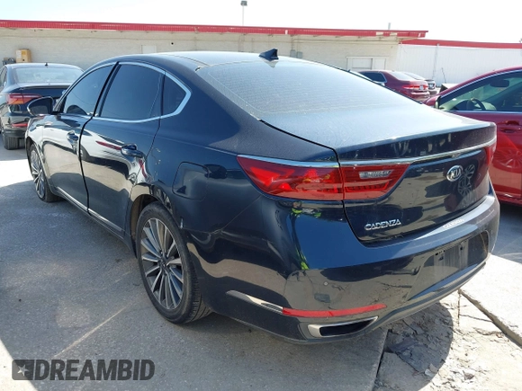 2017 Kia Cadenza Premium with VIN KNALC4J14H5041469, listed as a IAAI auction lot 42021353 with 127,081 mi miles. Bid and sale history available at carsss.com. Image 3.