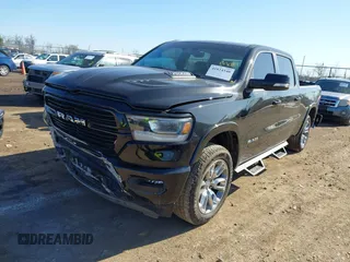 2022 Ram 1500 Laramie with VIN 1C6SRFRT7NN180979, listed as a IAAI auction lot 41824340 with 32,446 mi miles and . Bid and sale history available at DreamBid. Image 17.
