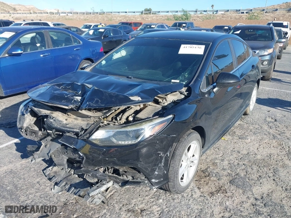 2017 Chevrolet Cruze LT with VIN 1G1BE5SM3H7126162, listed as a IAAI auction lot 41705136 with 137,457 mi miles. Bid and sale history available at carsss.com. Image 17.