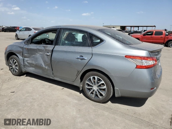 2013 Nissan Sentra FE+ S with VIN 3N1AB7APXDL687650, listed as a Copart auction lot 49295375 with 158,913 mi miles and Salvage Title. Bid and sale history available at DreamBid. Image 2.