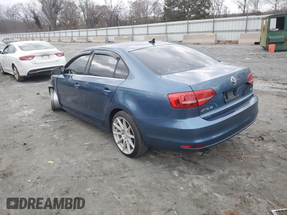 2015 Volkswagen Jetta Sedan 2.0L TDI SEL with VIN 3VWLA7AJ5FM334750, listed as a Copart auction lot 85923314 with 115,943 mi miles and Salvage Title. Bid and sale history available at carsss.com. Image 2.