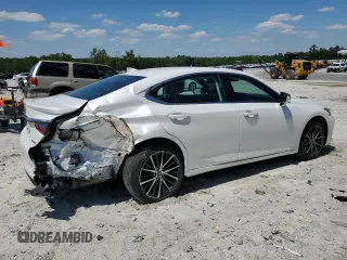 2022 Lexus ES 350 with VIN 58ADZ1B19NU136330, listed as a Copart auction lot 56100575 with 10,335 mi miles and Salvage title. Bid and sale history available at DreamBid. Image 3.