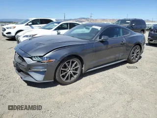2018 Ford Mustang EcoBoost with VIN 1FA6P8TH3J5129320, listed as a Copart auction lot 57812415 with 52,841 mi miles and Salvage title. Bid and sale history available at DreamBid. Image 1.
