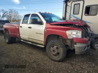 2008 Dodge 3500 Laramie with VIN 3D7MX48A18G229396, listed as a Copart auction lot 47978865 with Not Provided miles and Salvage Title. Bid and sale history available at carsss.com. Image 4.