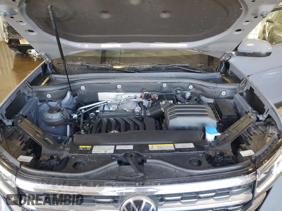 2022 Volkswagen Atlas SEL with VIN 1V2BE2CA5NC207126, listed as a Copart auction lot 56545445 with 49,296 mi miles and Salvage title. Bid and sale history available at DreamBid. Image 12.