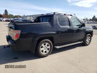 2007 Honda Ridgeline RTL w/Leather with VIN 2HJYK16537H520474, listed as a Copart auction lot 50600625 with 197,283 mi miles and Salvage Title. Bid and sale history available at carsss.com. Image 3.