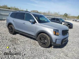 2024 Kia Telluride EX X-Line with VIN 5XYP3DGC2RG442654, listed as a Copart auction lot 51484725 with 13,079 mi miles and Salvage title. Bid and sale history available at DreamBid. Image 4.