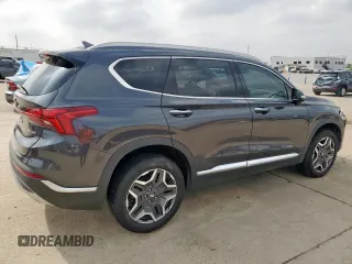2021 Hyundai Santa Fe Limited with VIN 5NMS4DAL2MH343332, listed as a Copart auction lot 50752055 with 91,219 mi miles and Salvage Title. Bid and sale history available at carsss.com. Image 3.