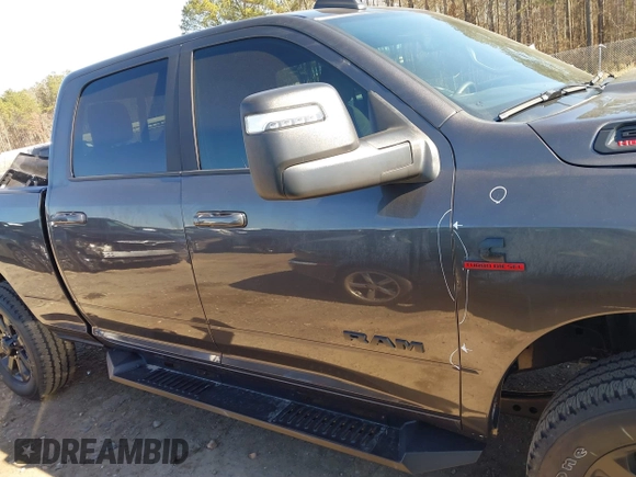 2024 Ram 2500 Big Horn with VIN 3C6UR5DL6RG293816, listed as a IAAI auction lot 41502929 with 4,958 mi miles and . Bid and sale history available at DreamBid. Image 14.