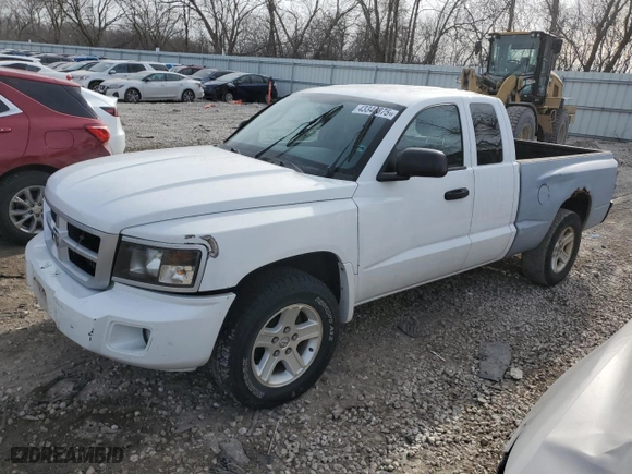 2011 Ram Dakota Bighorn/Lonestar with VIN 1D7RW3BK6BS687651, listed as a Copart auction lot 43346875 with 154,552 mi miles and Clean Title. Bid and sale history available at carsss.com. Image 1.
