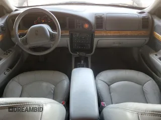 2001 Lincoln Continental with VIN 1LNHM97V31Y622782, listed as a Copart auction lot 74023344 with 116,672 mi miles and Salvage Title. Bid and sale history available at carsss.com. Image 8.