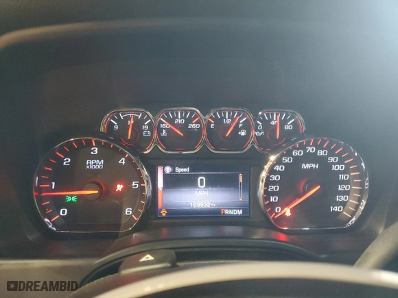 2014 GMC Sierra 1500 SLE with VIN 1GTV2UEC6EZ162079, listed as a Copart auction lot 52124095 with 109,932 mi miles and Salvage Title. Bid and sale history available at carsss.com. Image 9.