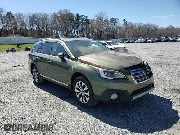 2017 Subaru Outback Touring with VIN 4S4BSATCXH3397155, listed as a Copart auction lot 49506885 with Not provided miles and Salvage title. Bid and sale history available at DreamBid. Image 12.
