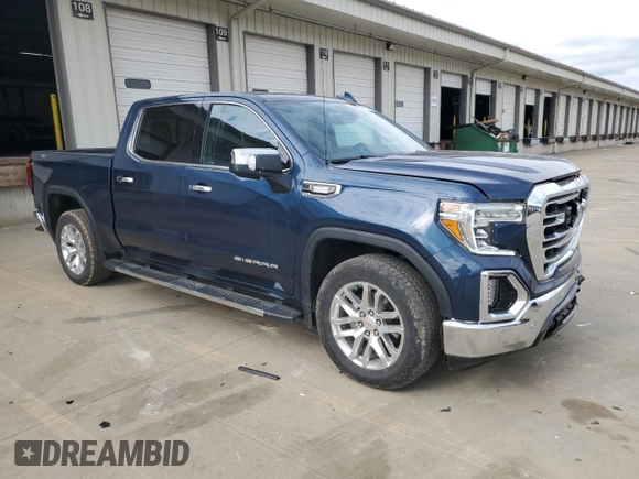 2021 GMC Sierra 1500 SLT z VIN 3GTU9DET5MG216851, wystawiony jako Copart lot #50587485 z przebiegiem 54 929 mil mil oraz Szkoda całkowita • Salvage title. Historia ofert i sprzedaży dostępna na DreamBid. Obrazek 4.