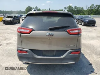 2017 Jeep Cherokee Limited with VIN 1C4PJLDB3HW549242, listed as a Copart auction lot 62075255 with 129,880 mi miles and Salvage title. Bid and sale history available at DreamBid. Image 6.