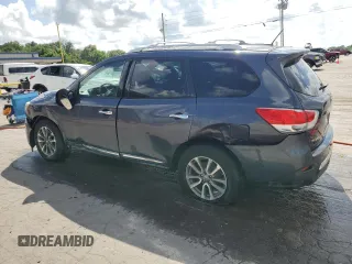 2013 Nissan Pathfinder SV with VIN 5N1AR2MM8DC664257, listed as a Copart auction lot 61076515 with 177,316 mi miles and Salvage title. Bid and sale history available at DreamBid. Image 2.
