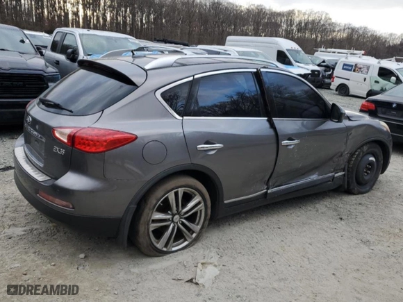 2012 Infiniti EX35 Journey with VIN JN1AJ0HR5CM450926, listed as a Copart auction lot 46270335 with 0 mi miles and Salvage Title. Bid and sale history available at carsss.com. Image 3.