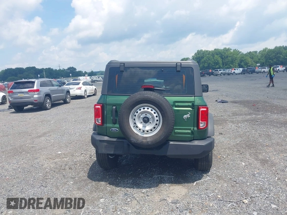 2022 Ford Bronco with VIN 1FMDE5AP3NLB62959, listed as a IAAI auction lot 42636180 with 33,827 mi miles and . Bid and sale history available at DreamBid. Image 16.