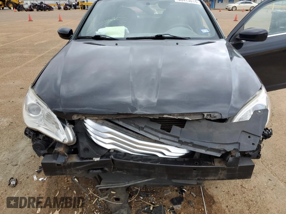 2012 Chrysler 200 LX with VIN 1C3CCBAB2CN295730, listed as a Copart auction lot 86413614 with 201,990 mi miles and Salvage Title. Bid and sale history available at DreamBid. Image 11.