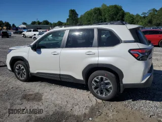2025 Subaru Forester Premium with VIN JF2SLDBC1SH445867, listed as a Copart auction lot 57899945 with 9,966 mi miles and Salvage title. Bid and sale history available at DreamBid. Image 2.