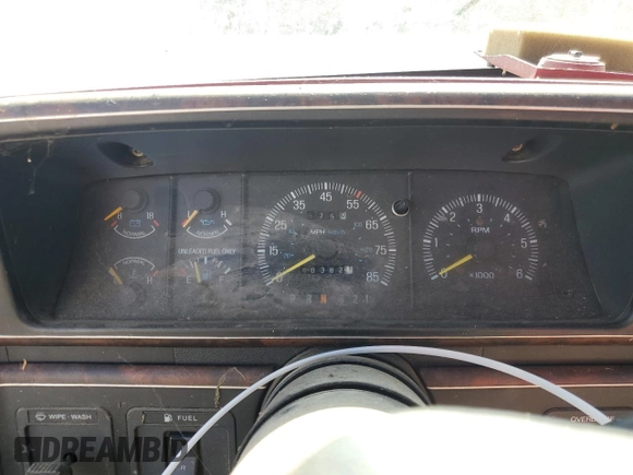 1991 Ford F-150 with VIN 1FTEF15N2MPA00271, listed as a Copart auction lot 72564144 with 60,382 mi miles and Clean Title. Bid and sale history available at carsss.com. Image 9.