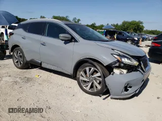 2021 Nissan Murano SL z VIN 5N1AZ2CJ1MC116561, wystawiony jako Copart lot #57277645 z przebiegiem 24 237 mil mil oraz Czysty tytuł • Clean title. Historia ofert i sprzedaży dostępna na DreamBid. Obrazek 4.
