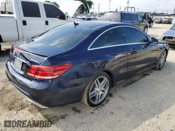 2016 Mercedes-Benz E-Class E 400 with VIN WDDKJ6HB5GF347044, listed as a Copart auction lot 87767205 with 49,684 mi miles and Salvage Title. Bid and sale history available at carsss.com. Image 3.