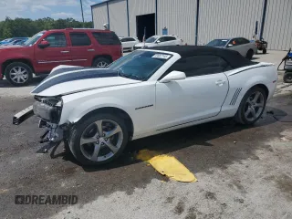 2013 Chevrolet Camaro LT z VIN 2G1FC3D32D9172767, wystawiony jako Copart lot #53867745 z przebiegiem 131 497 mil mil oraz Szkoda całkowita • Salvage title. Historia ofert i sprzedaży dostępna na DreamBid. Obrazek 1.