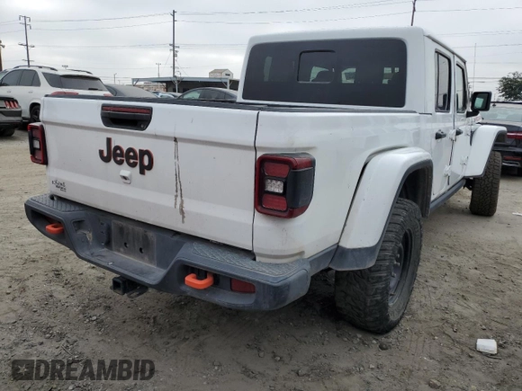 2022 Jeep Gladiator Mojave with VIN 1C6JJTEG7NL172208, listed as a Copart auction lot 63285025 with 51,304 mi miles and Salvage title. Bid and sale history available at DreamBid. Image 3.