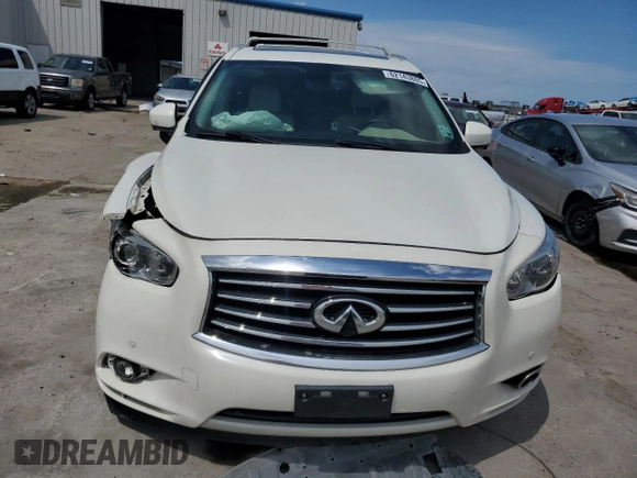 2015 Infiniti QX60 with VIN 5N1AL0MMXFC538815, listed as a Copart auction lot 62143805 with 84,910 mi miles and Salvage title. Bid and sale history available at DreamBid. Image 5.