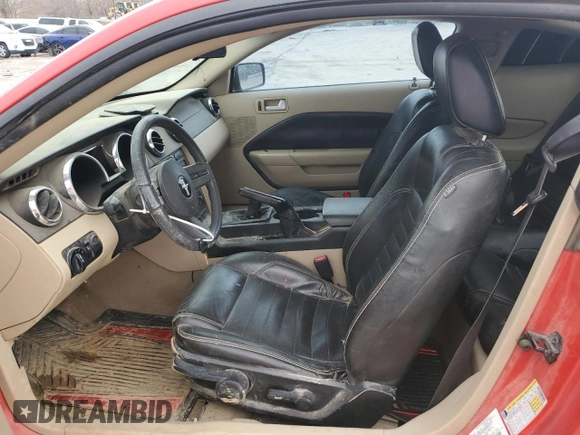 2009 Ford Mustang with VIN 1ZVHT80N895129590, listed as a Copart auction lot 46162455 with 145,096 mi miles and Salvage Title. Bid and sale history available at carsss.com. Image 7.