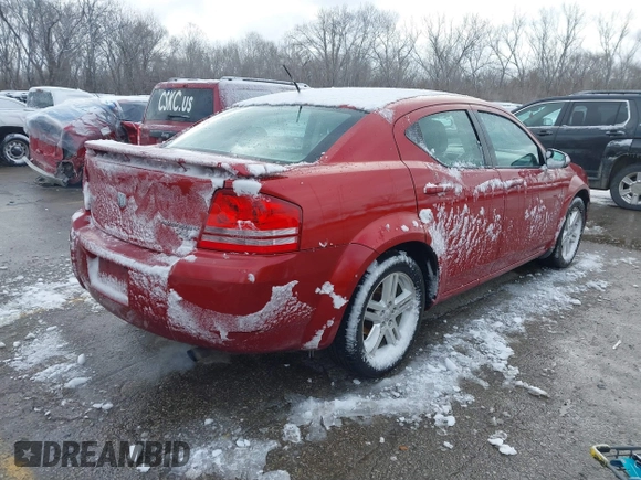 2010 Dodge Avenger R/T with VIN 1B3CC5FB4AN129049, listed as a IAAI auction lot 41714988 with 237,047 mi miles. Bid and sale history available at carsss.com. Image 4.