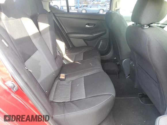 2020 Nissan Sentra SV with VIN 3N1AB8CV3LY270356, listed as a Copart auction lot 50749345 with 35,177 mi miles and Salvage Title. Bid and sale history available at DreamBid. Image 10.