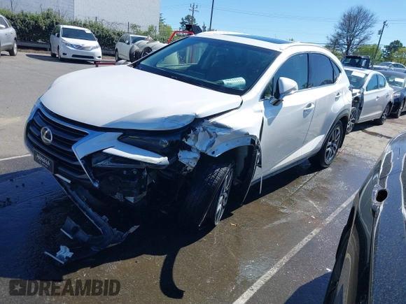 2016 Lexus NX 200t with VIN JTJBARBZ4G2090433, listed as a IAAI auction lot 41811242 with 148,149 mi miles. Bid and sale history available at carsss.com. Image 18.