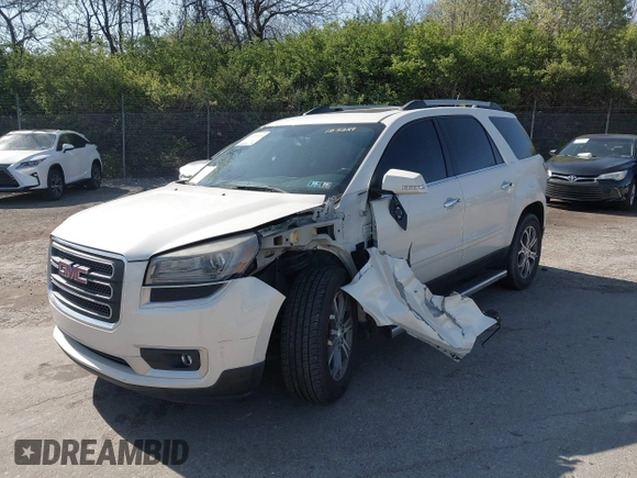 2013 GMC Acadia SLT with VIN 1GKKVRKD5DJ153329, listed as a IAAI auction lot 42039953 with 130,688 mi miles. Bid and sale history available at carsss.com. Image 6.