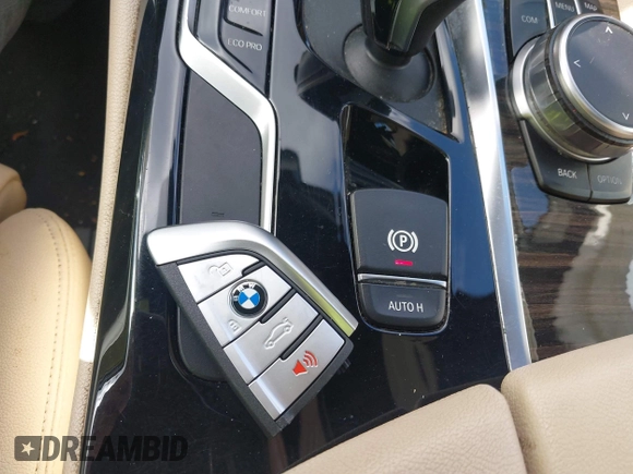 2019 BMW 5 Series 530i xDrive with VIN WBAJA7C5XKWW23351, listed as a IAAI auction lot 41760342 with 45,869 mi miles and . Bid and sale history available at carsss.com. Image 11.