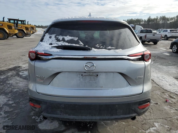 2016 Mazda CX-9 Touring with VIN JM3TCBCY8G0121006, listed as a Copart auction lot 41495985 with 0 mi miles and Salvage Title. Bid and sale history available at carsss.com. Image 6.