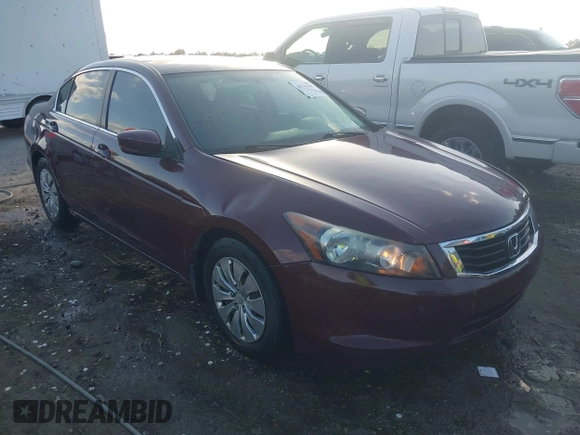2010 Honda Accord LX z VIN 1HGCP2F34AA173894, wystawiony jako IAAI lot #40743949 z przebiegiem 123 541 mil mil oraz . Historia ofert i sprzedaży dostępna na DreamBid. Obrazek 1.