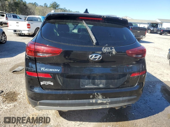 2019 Hyundai Tucson Sport with VIN KM8J33AL1KU049169, listed as a Copart auction lot 45526535 with 113,948 mi miles and Salvage Title. Bid and sale history available at carsss.com. Image 6.