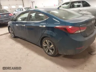 2014 Hyundai Elantra SE with VIN KMHDH4AEXEU139124, listed as a IAAI auction lot 41413290 with 129,352 mi miles. Bid and sale history available at carsss.com. Image 3.